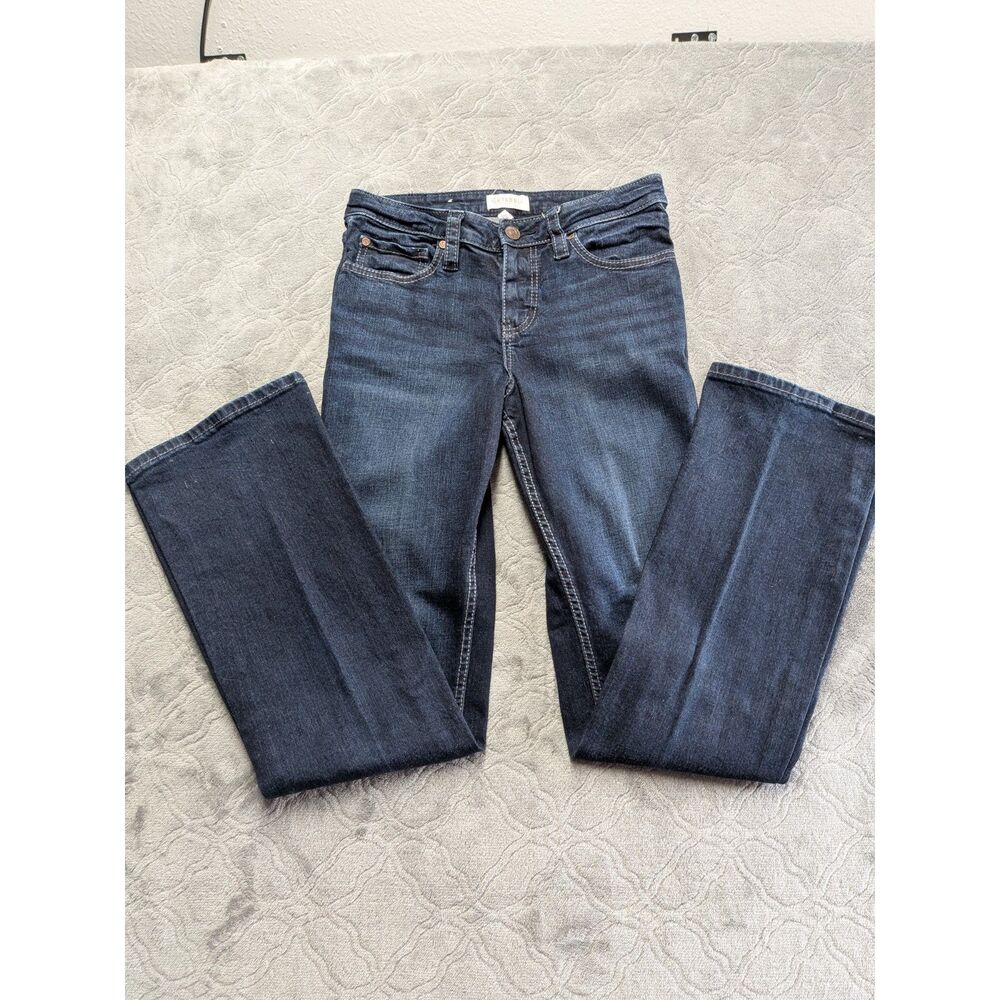 Shyanne Jeans Womens 28 Short Bootcut Dark Wash Stretch Western Cowgirl